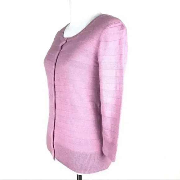 The Limited sweater size XS pink mauve cardigan - Picture 5 of 8